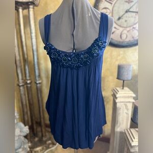 Navy Pretty Good dressy tank